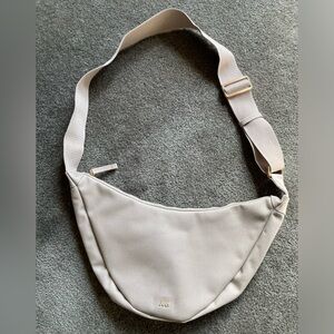 NWOT, July Everyday Crescent Bag, limited edition taupe